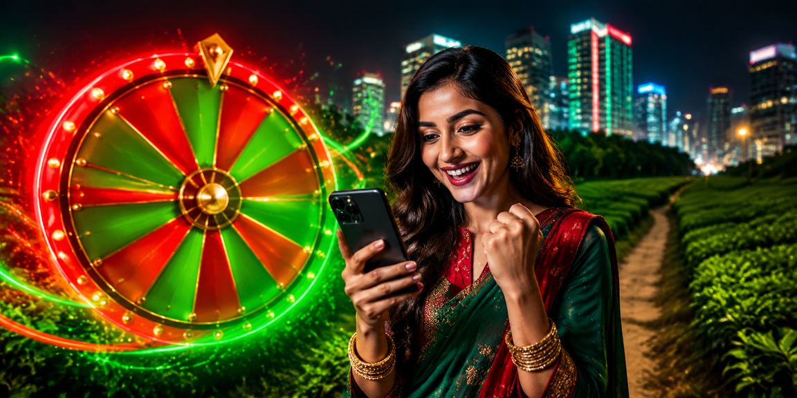 ঢাকায় 200mp নিরাপদ পেমেন্ট — লাল-সবুজ থিমে লাকি ড্র ইভেন্ট